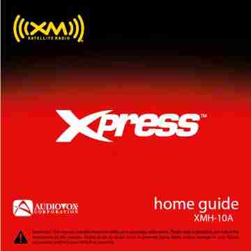 Audiovox Car Satellite Radio System XMH-10A-page_pdf